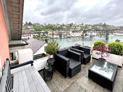 Terrasse mit Aussicht