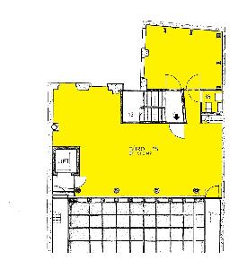 Grundriss Büro Hinterhaus 3 OG
