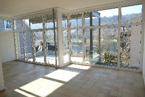 Wohnzimmer mit Ausblick