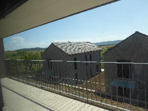 Aussicht von Balkon